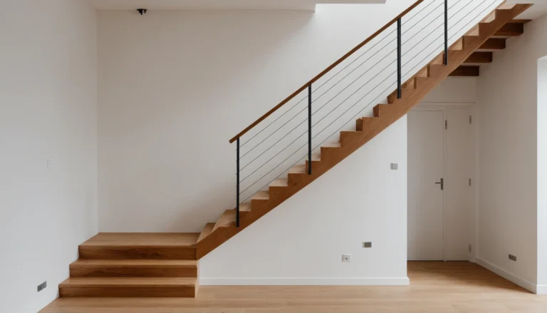 rambarde escalier en corde