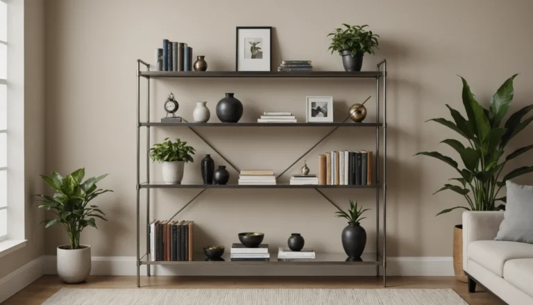 étagère design classique en métal