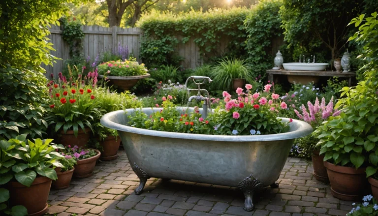 baignoire pour le jardin