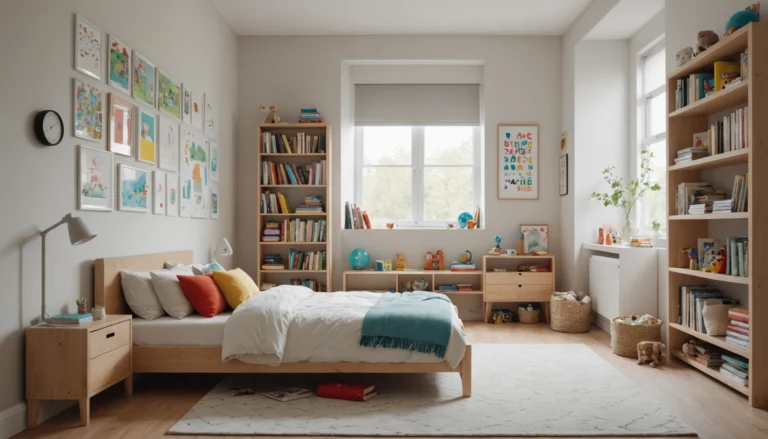 chambre pour 2 enfants peu d'espace