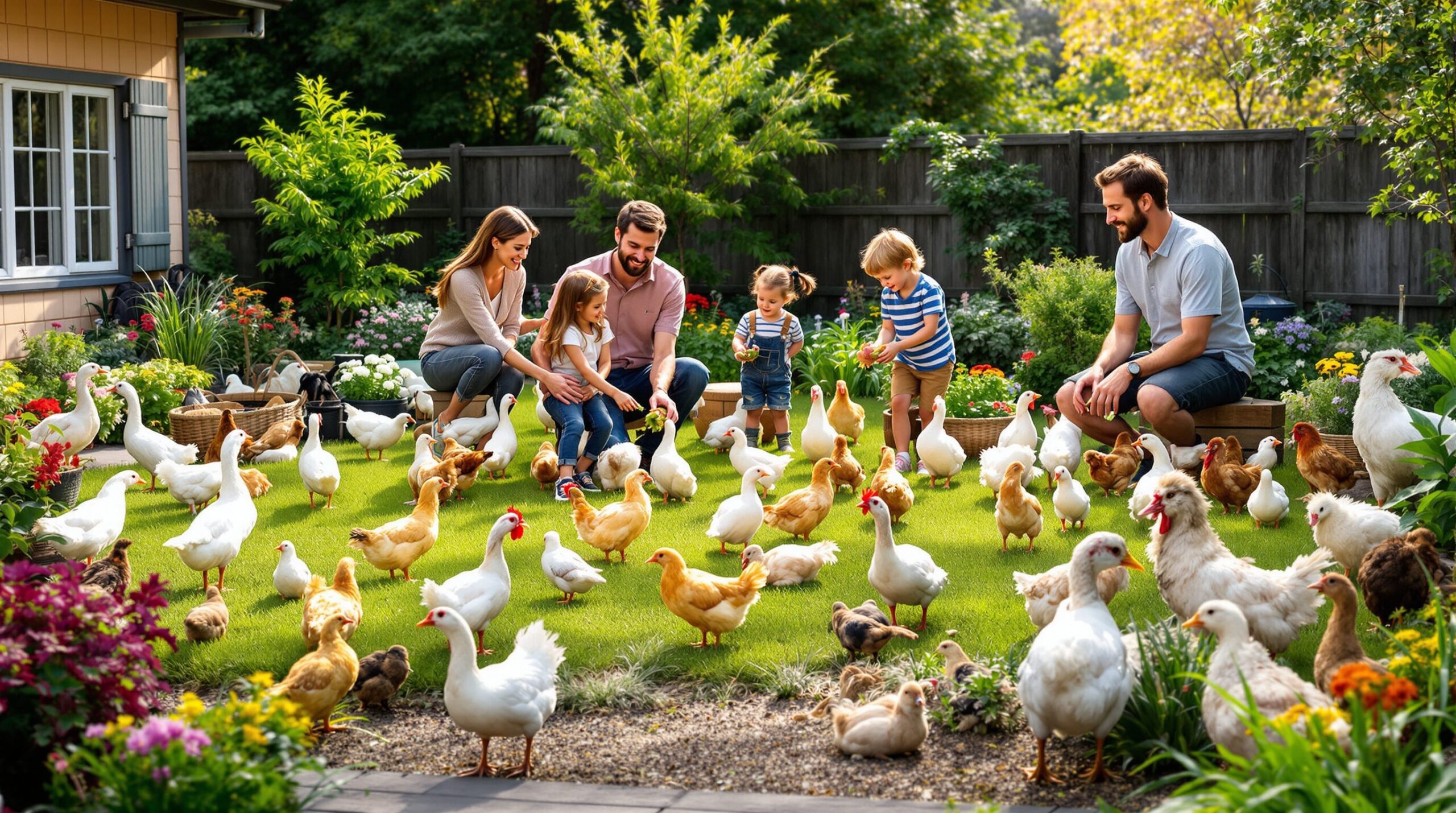 quels animaux élever dans son jardin