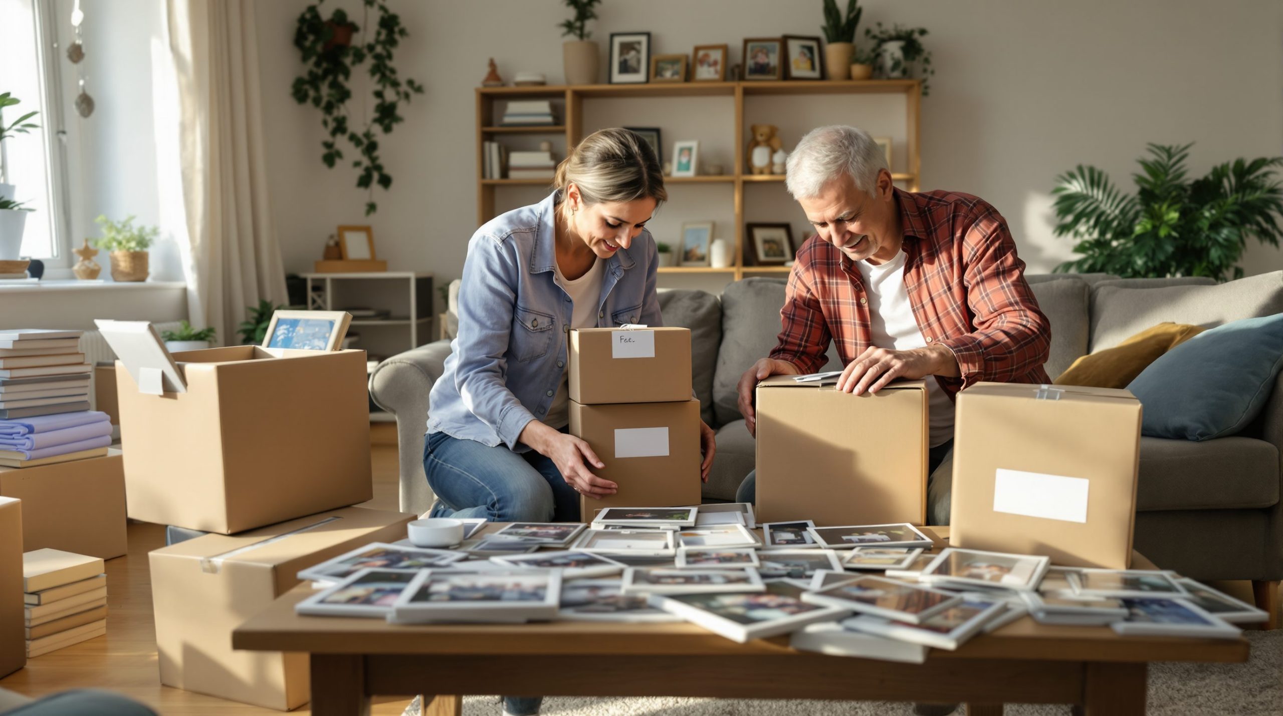 comment vider une maison de famille