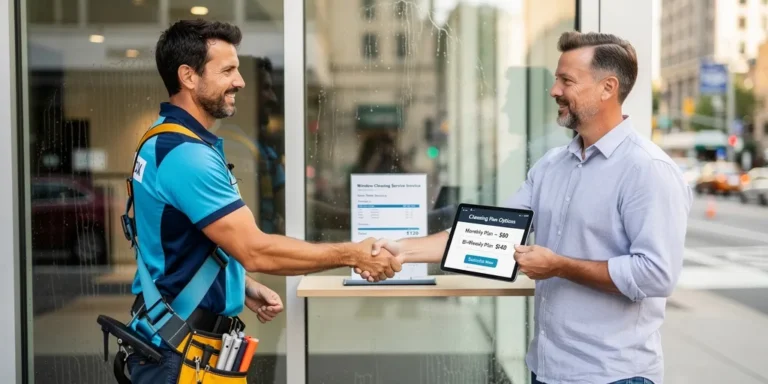 nettoyage professionnel de vitres