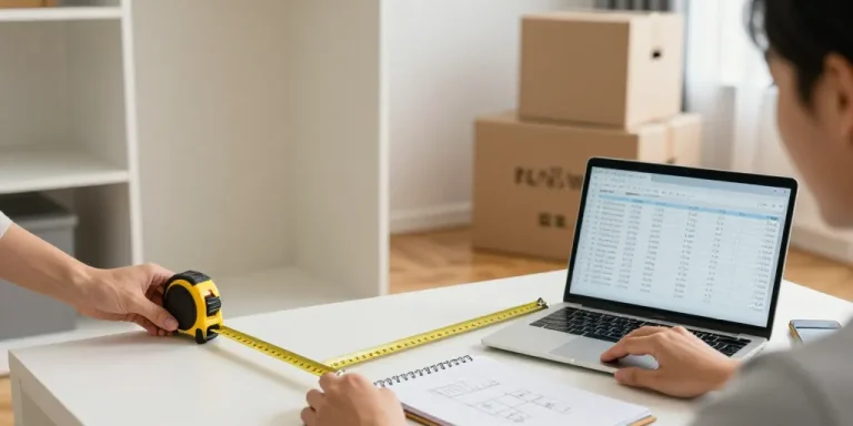 calcul volume meubles pour déménagement