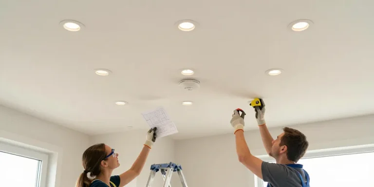 comment disposer des spots au plafond